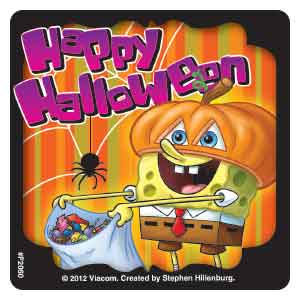 SpongeBob Halloween Stickers